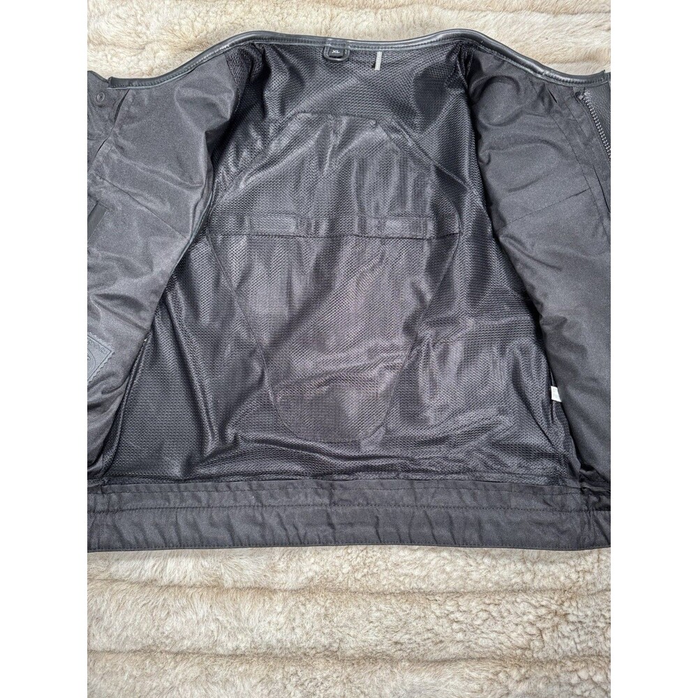 First Mfg Co Sharp Shooter Men's Motorcycle Leather Vest - Classic Black XL - Picture 10 of 16
